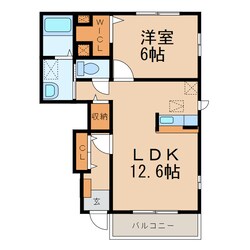 日前宮駅 徒歩14分 1階の物件間取画像